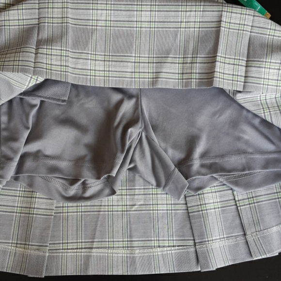 Plaid Pleated Golf Skirt by Izod xfg - Picture 6 of 8